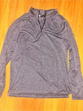 Spyder Heather Gray Half-Zip Pullover